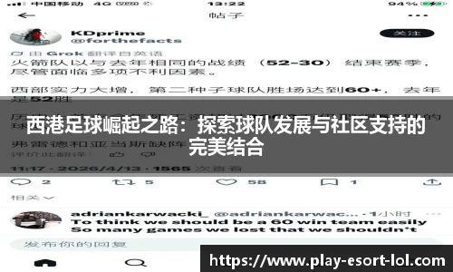 西港足球崛起之路：探索球队发展与社区支持的完美结合